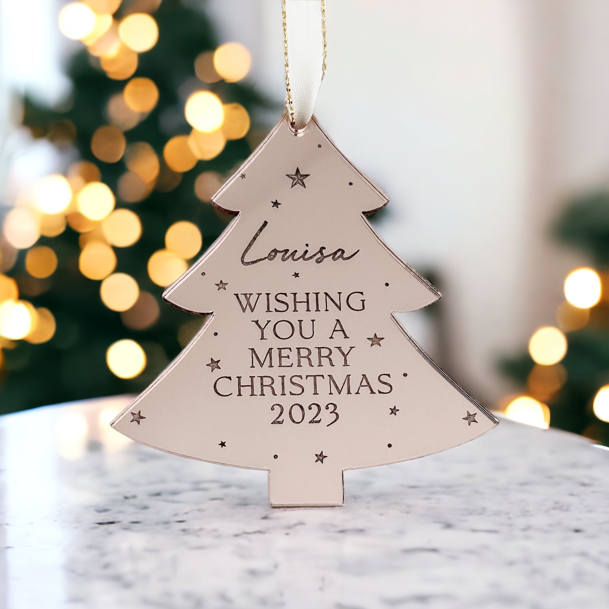 Personalised Christmas Bauble 