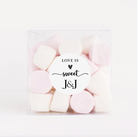 Love Is Sweet Personalised Wedding Favour Labels