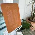 Acrylic Wedding Table Plan