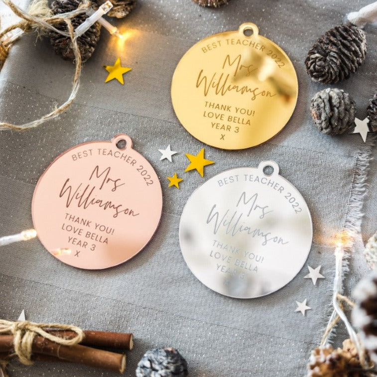 Luxury Best Teacher Personalised Gift Ideas