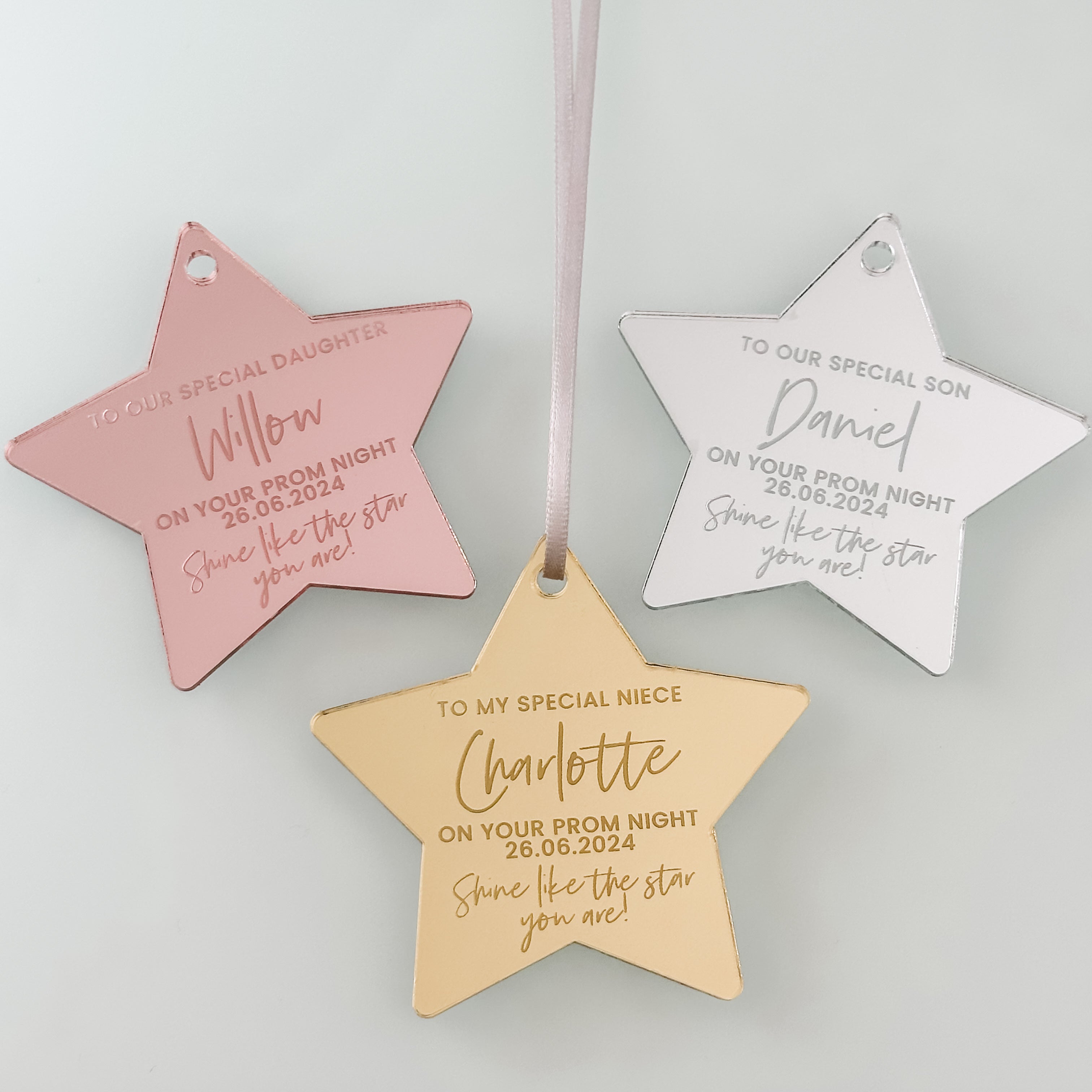 School Leavers Prom Engraved Personalised Gift