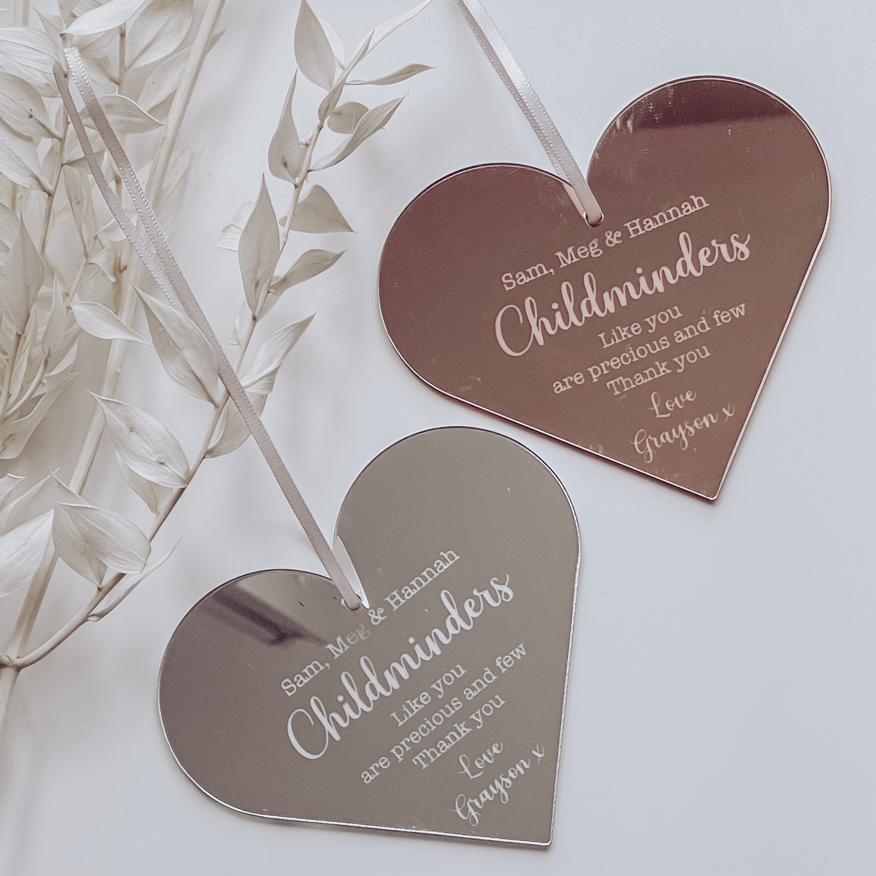 Leavers Childminder Thank You Personalised Gift