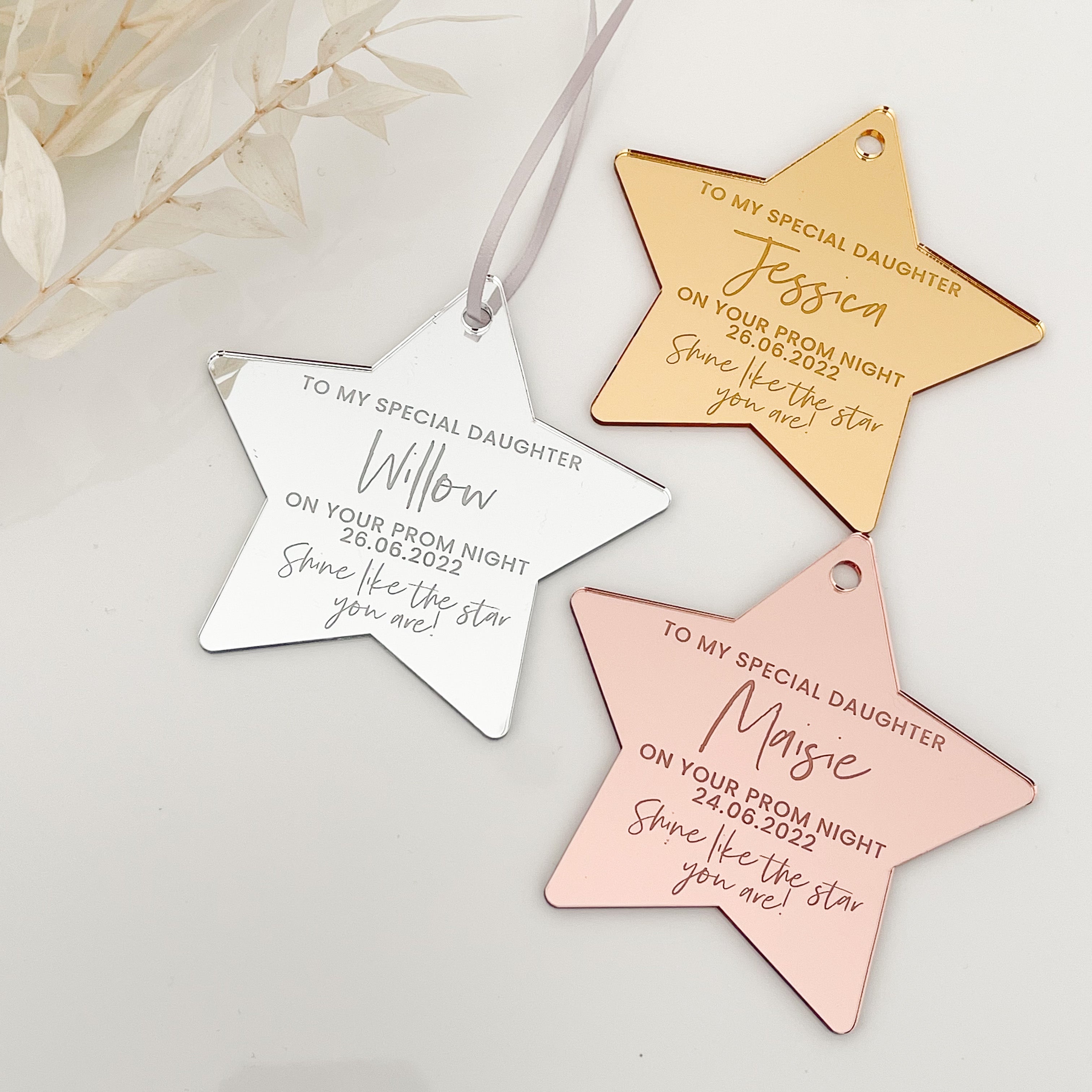 Luxury Engraved School Leavers Prom Keepsake Gift