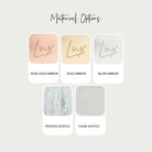 Luxury Christmas Name Place Setting