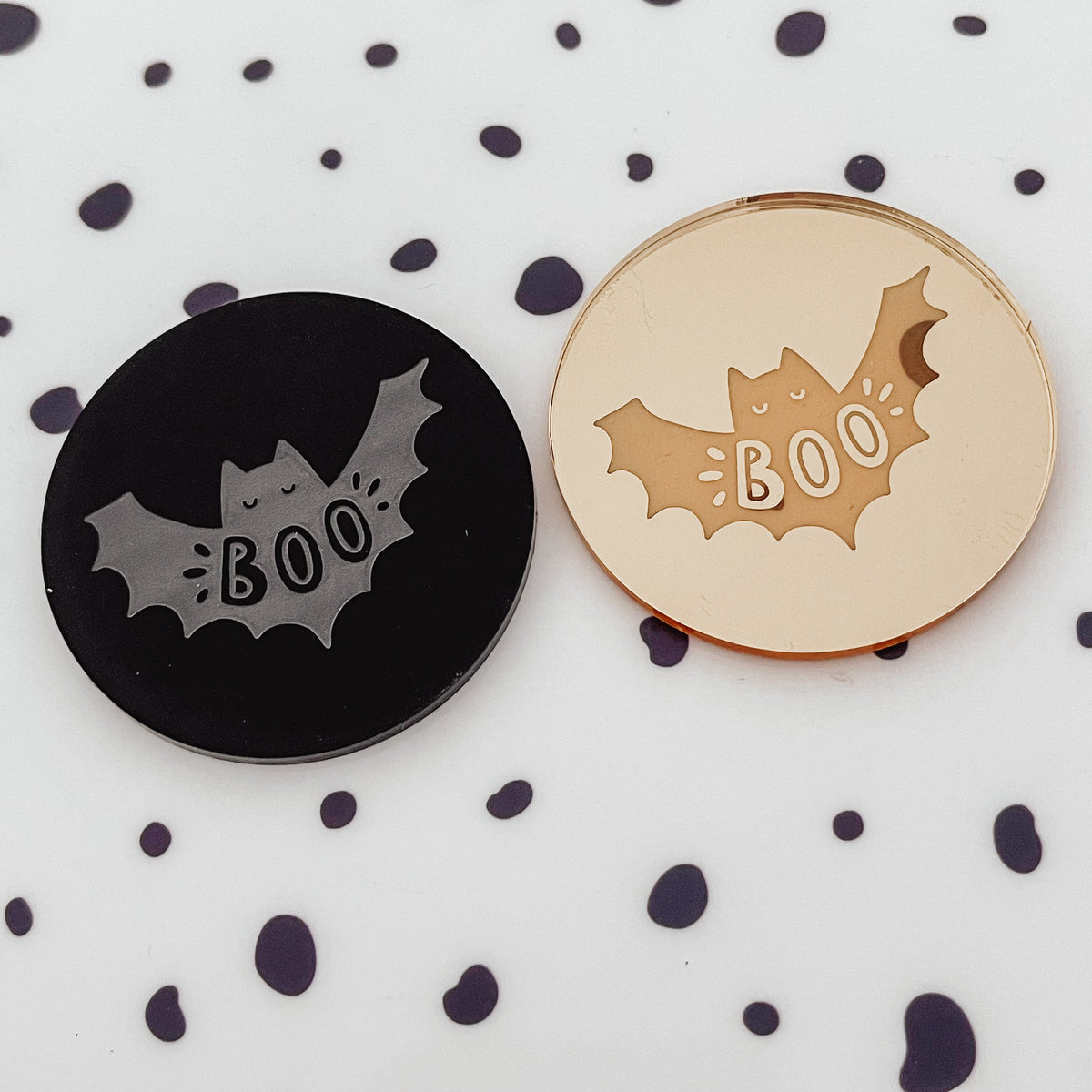 Bat Engraved Gift Tags