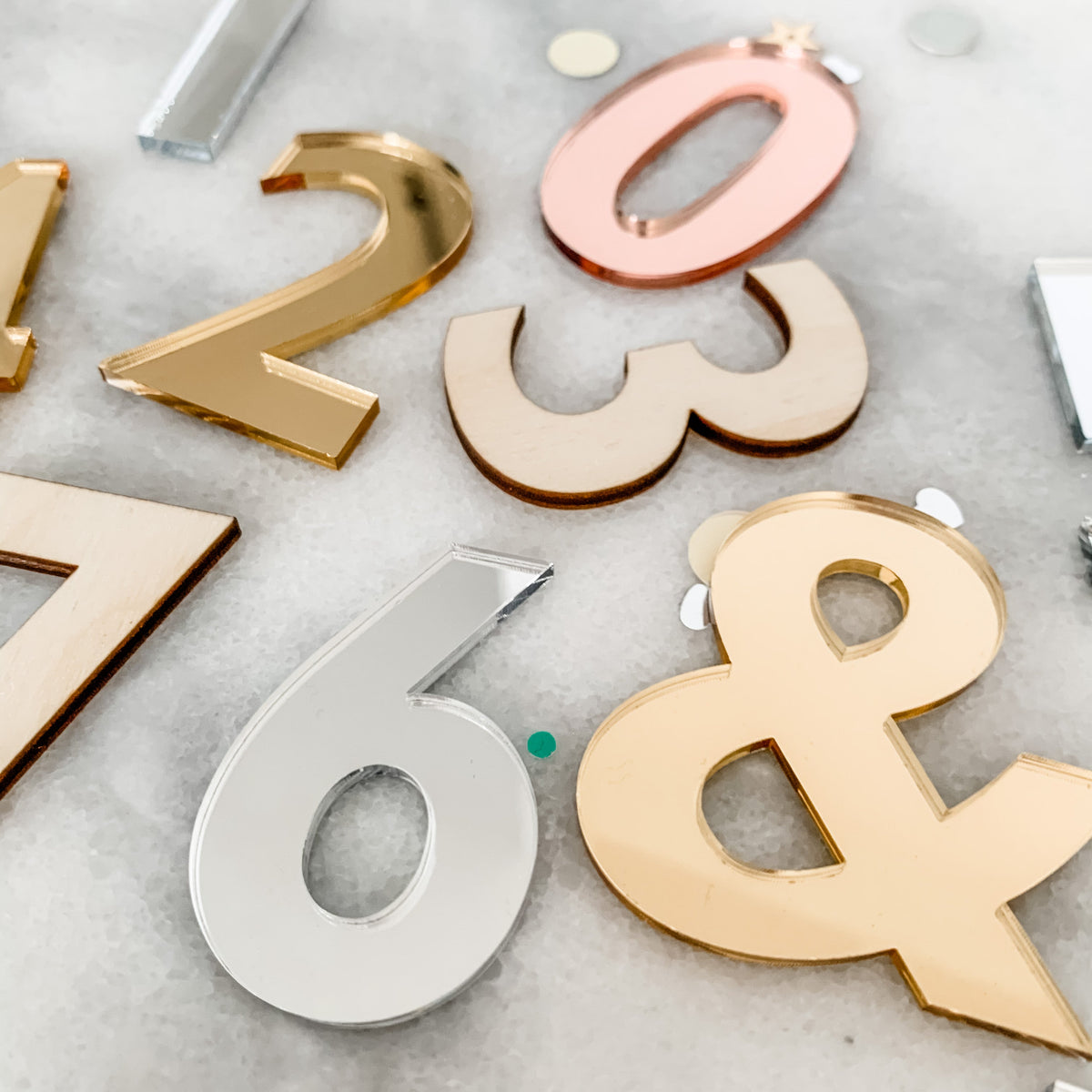 Birthday Age Cake Charms
