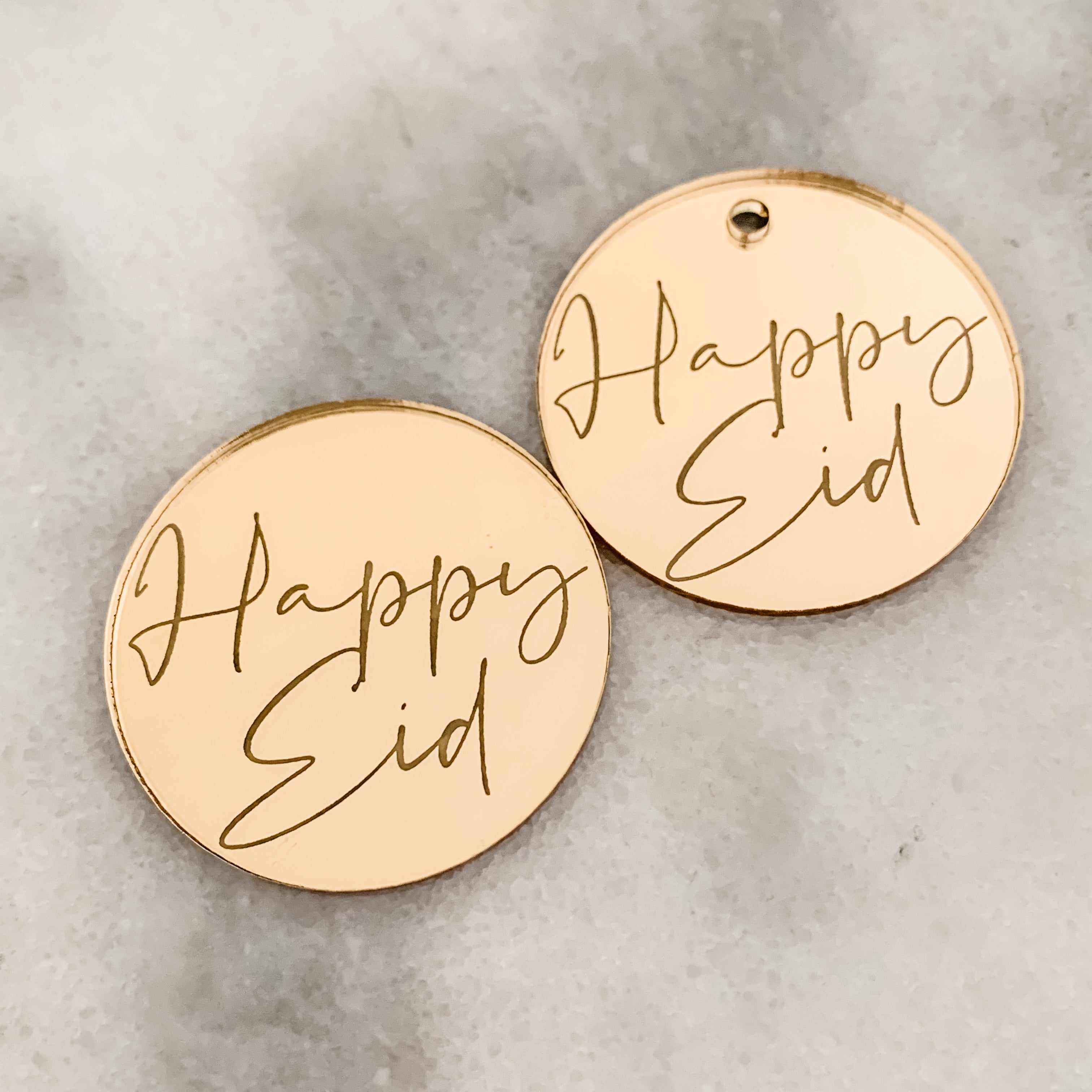 Happy Eid Engraved Gift Tags