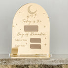 Ramadhan Luxury Mirror Countdown Sign