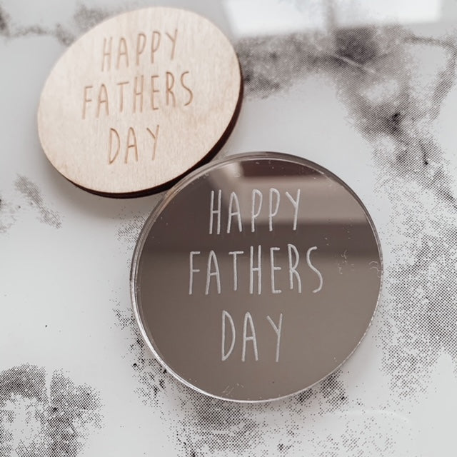 Happy Father's Day Cake Charm