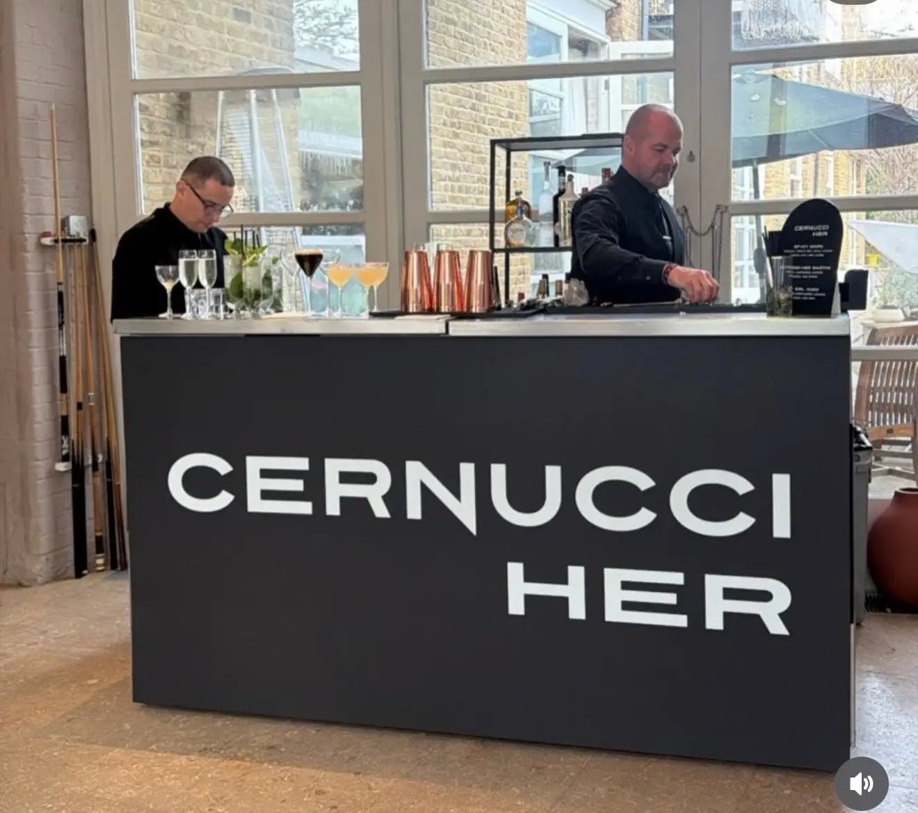 Inside the branding behind cernucci her event experience