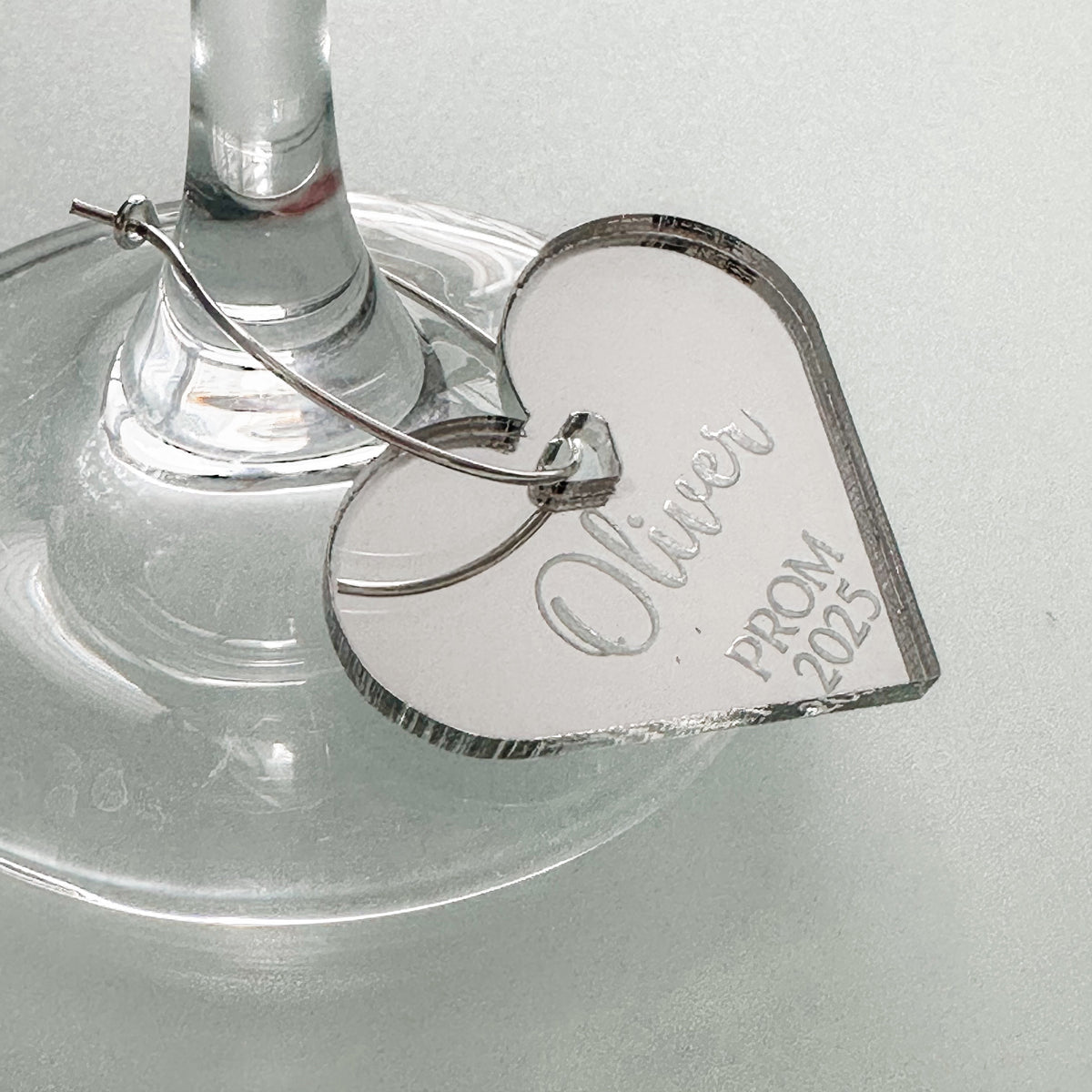 Prom Personalised Glass Markers