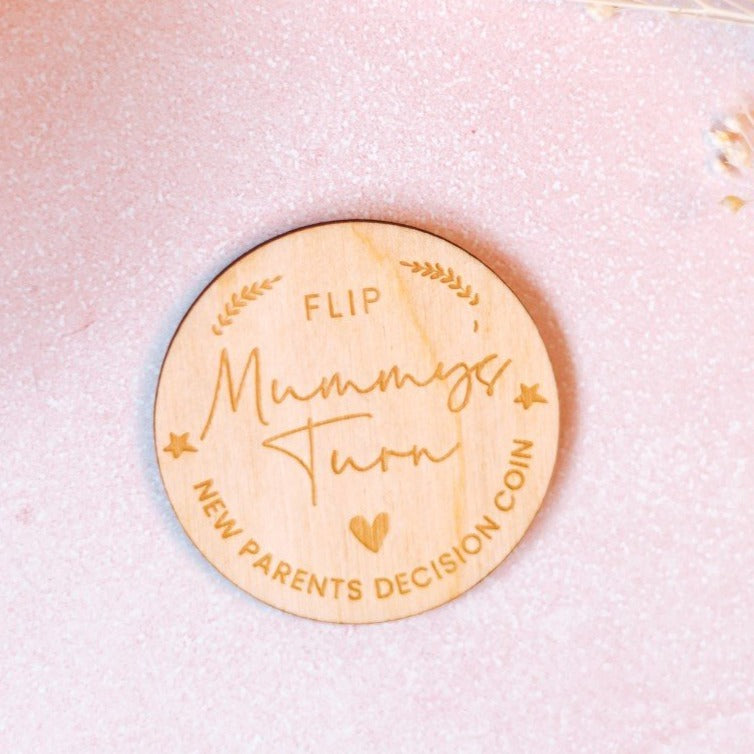 New Parents Decision Coin
