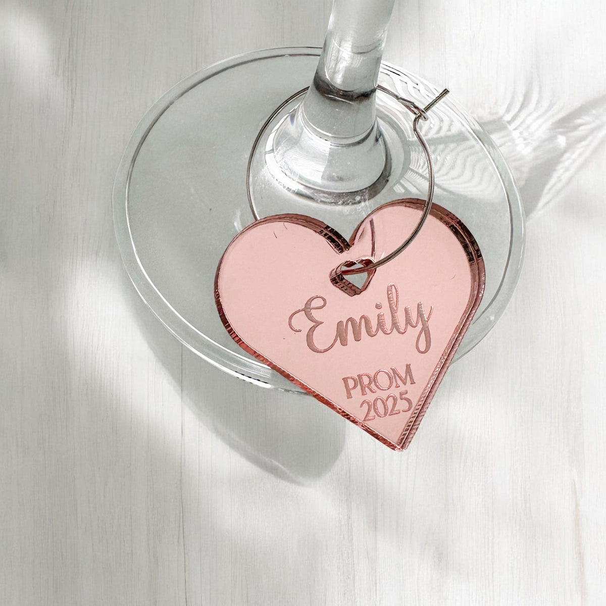 Prom Personalised Drink Charms