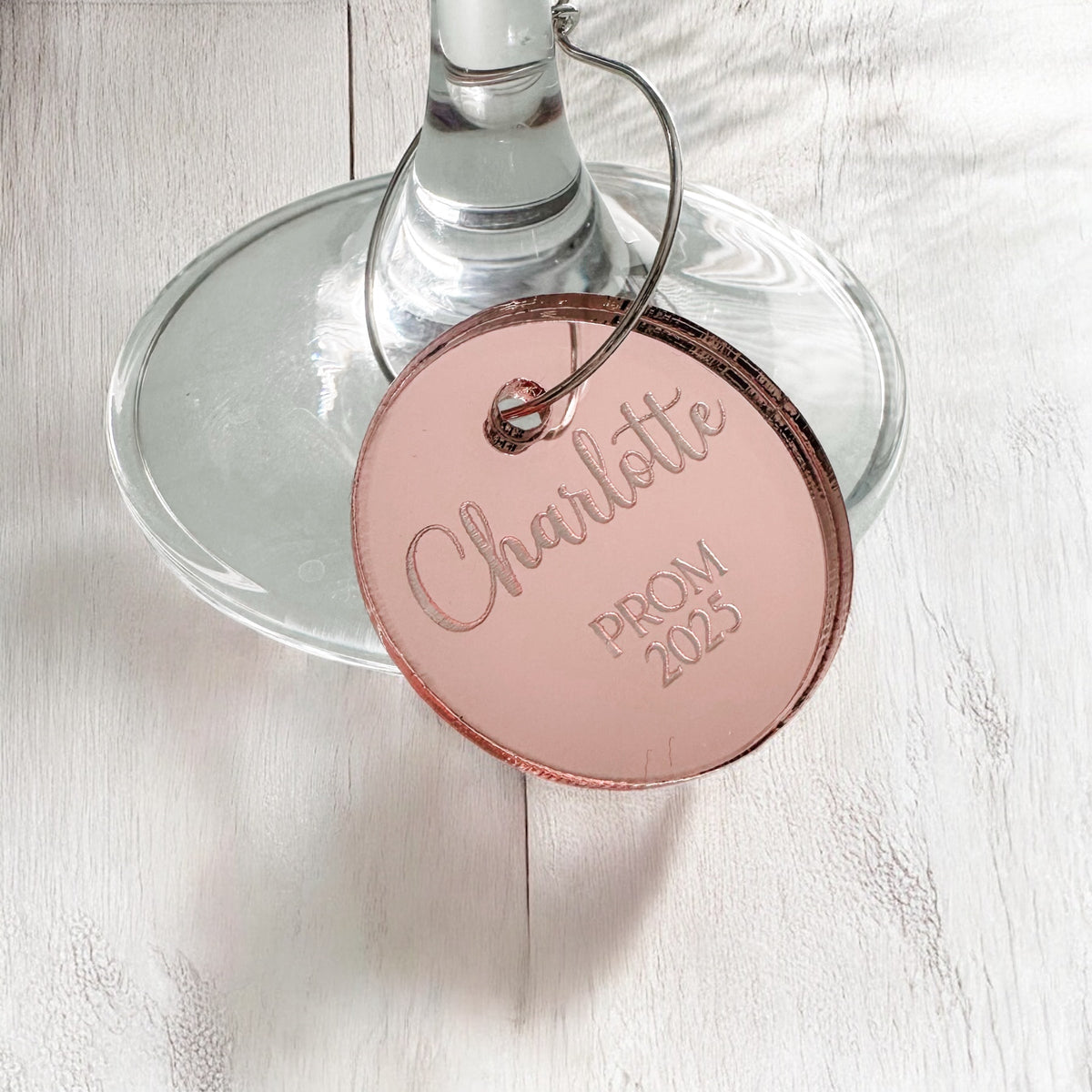 Prom Personalised Drink Charms