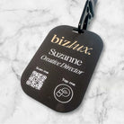 Acrylic lanyard tag - custom badge with nfc id | business