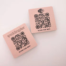 Acrylic wifi code sign – custom qr display | luxury signage