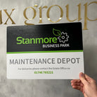 Aluminium dibond signs – durable outdoor metal business | uv printed & weatherproof