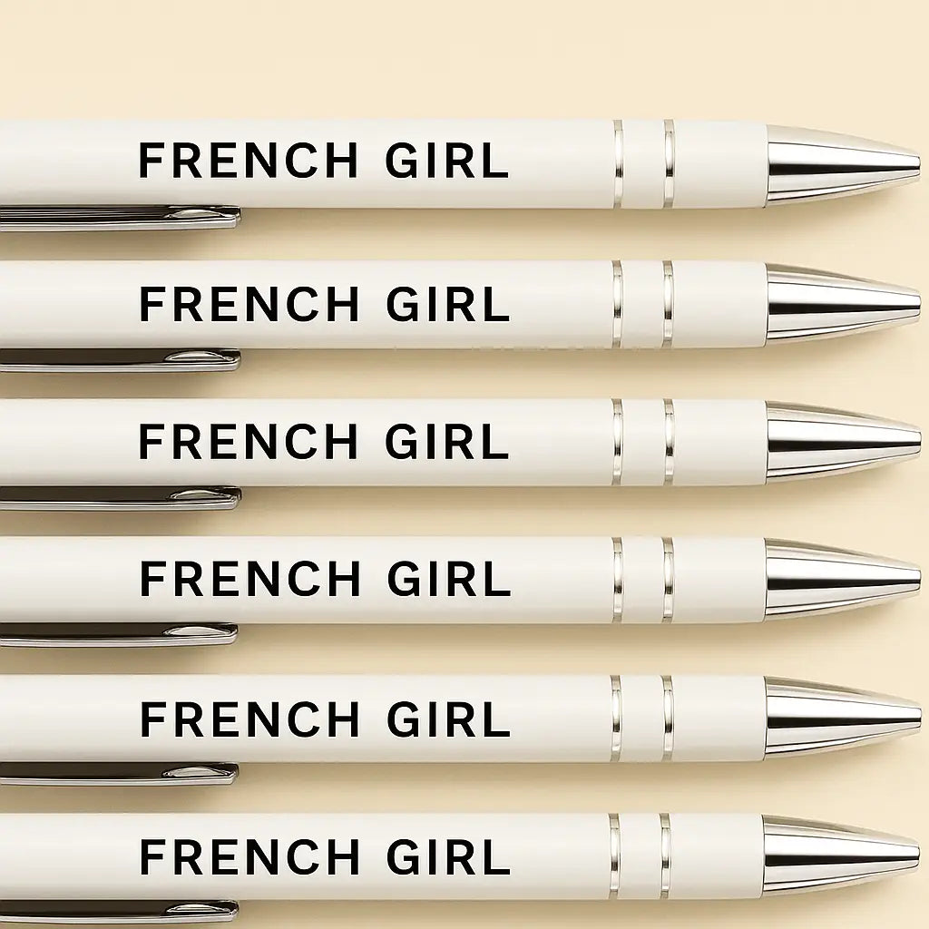 Aluminium push-button pen – premium writing pens | smooth ink ballpoint | pack of ten - branded merchandise