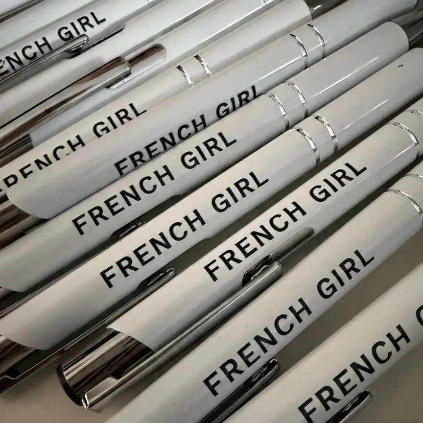 Aluminium push-button pen – premium writing pens | smooth ink ballpoint | pack of ten - branded merchandise