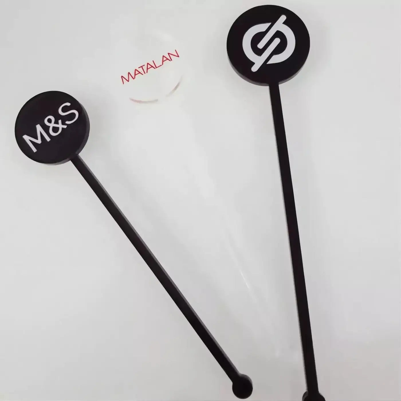 Barware drink stirrer small whisky & martini glass (short acrylic) - business merchandise