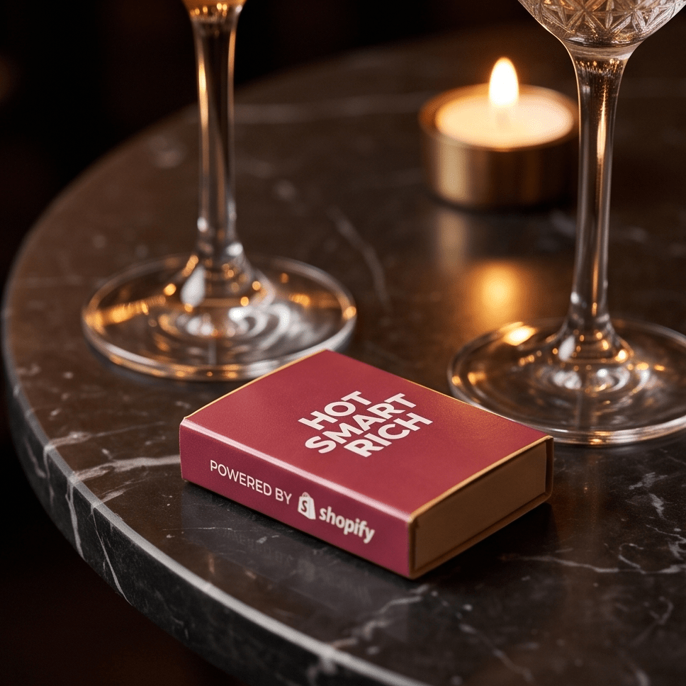 Branded Matchboxes with a custom QR code for corporate events and promotions