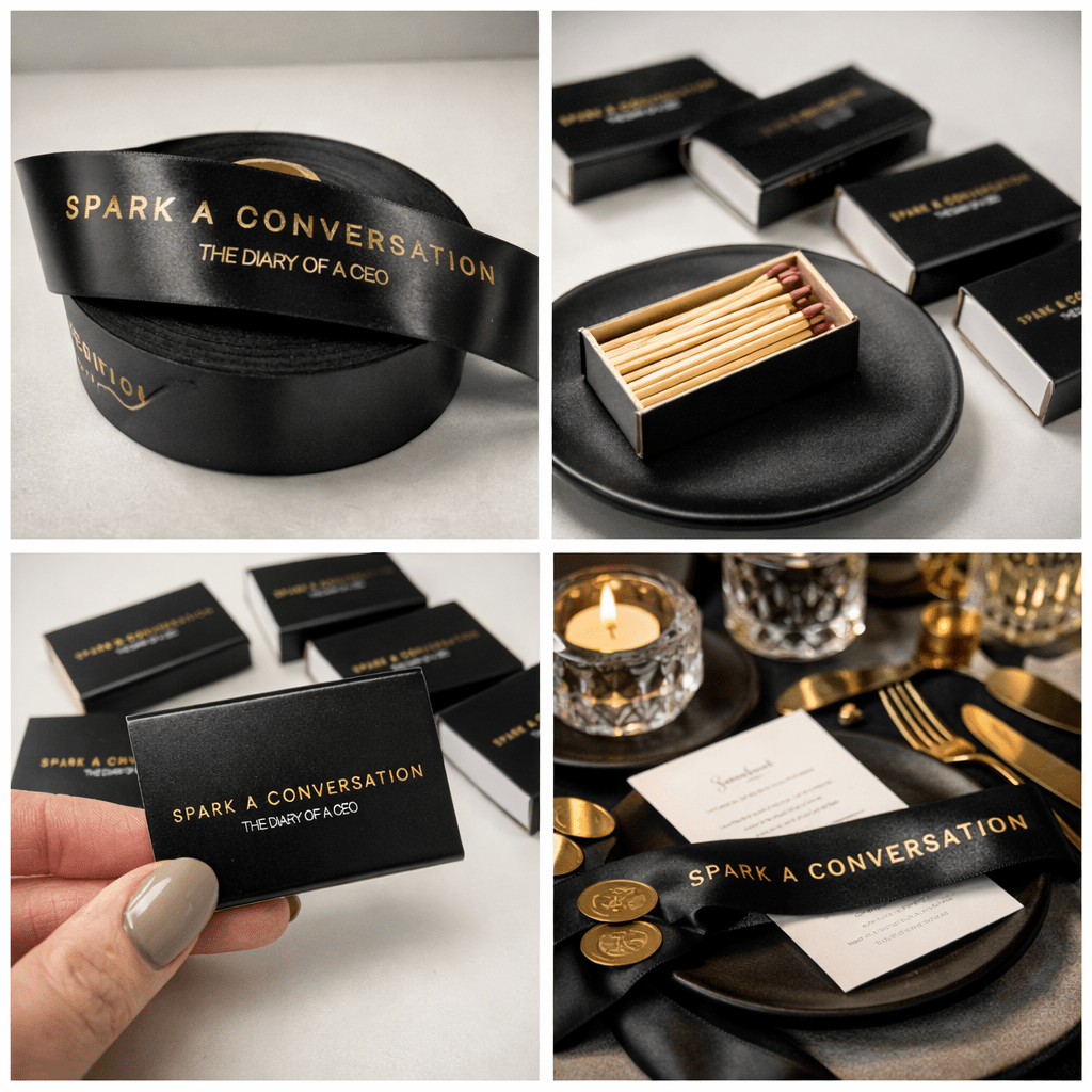 Branded Matchboxes with bespoke brand artwork