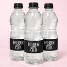 Branded water bottles – custom label or plain event pack of 24