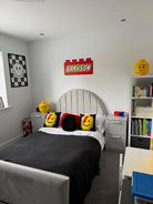 Building block name sign – personalised | custom kids wall art - children’s decor