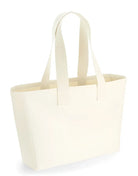 Canvas tote bag – heavyweight cotton with soft webbing handles - branded merchandise