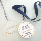 Class of 2025 medal – luxury graduation keepsake | personalised school leavers gift