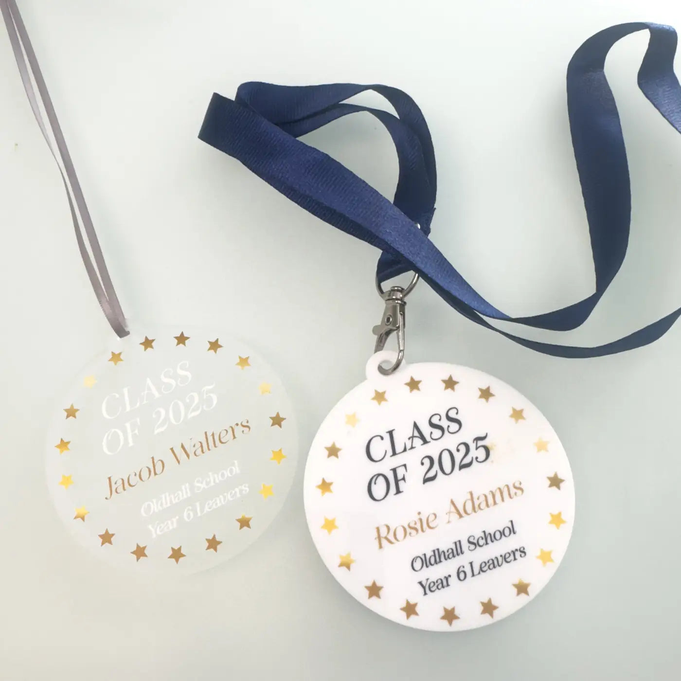 Class of 2025 medal – luxury graduation keepsake | personalised school leavers gift
