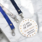 Class of 2025 medal – luxury graduation keepsake | personalised school leavers gift