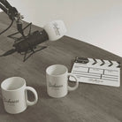 Custom acrylic clapperboard – luxury business logo clipboard | precision cut branding event props