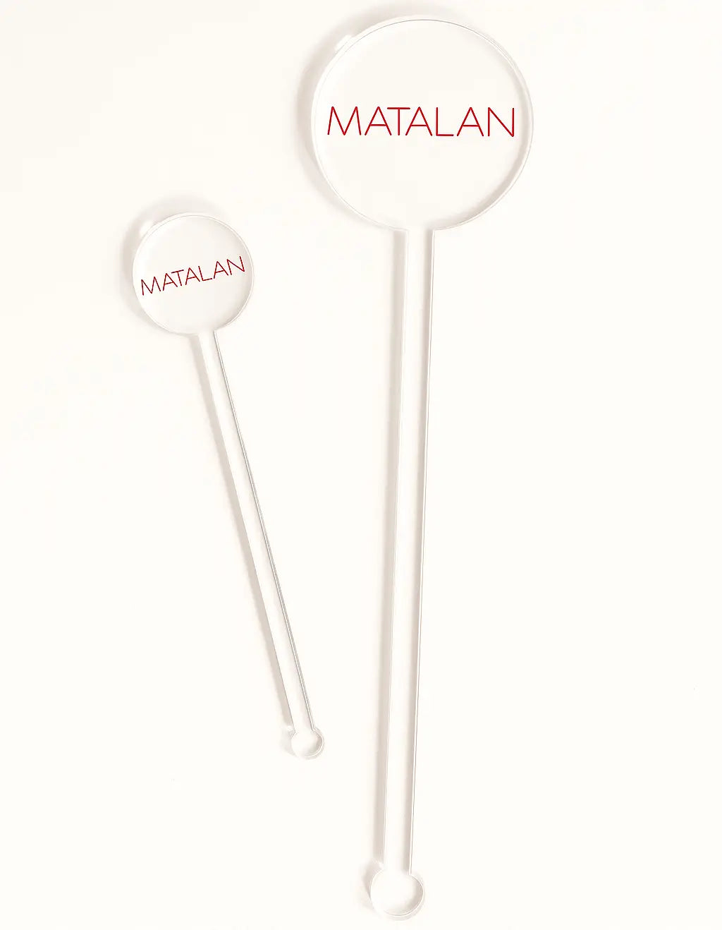 Custom acrylic stirrer – luxury business drink stirrers | personalised logo design