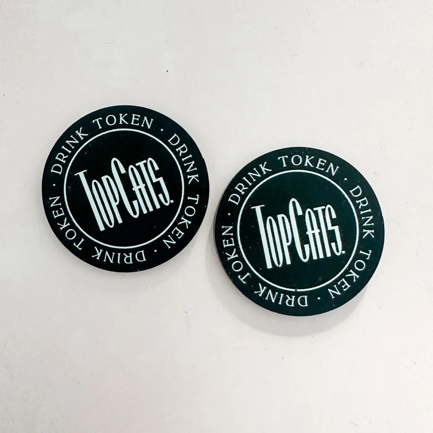Custom acrylic tokens – precision cut luxury drink for business events uk