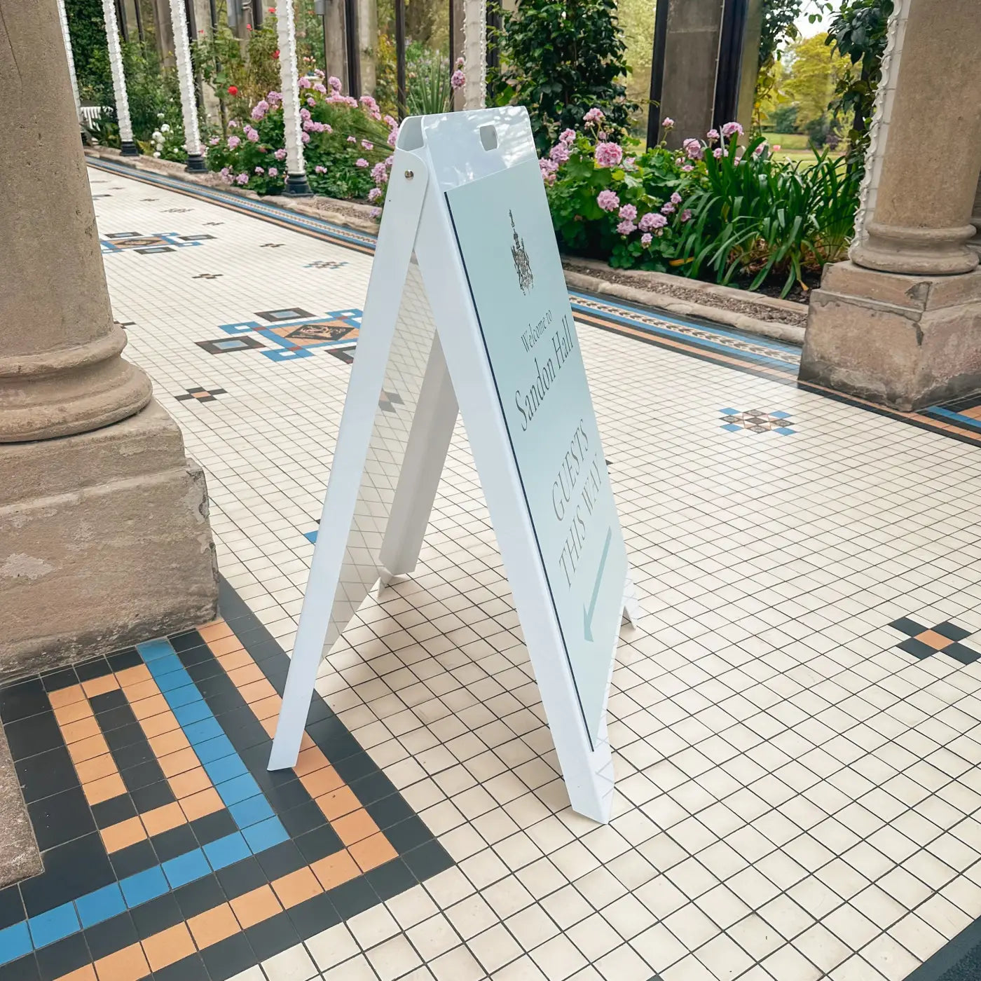 Custom business a board – luxury personalised pavement sign | premium outdoor signage