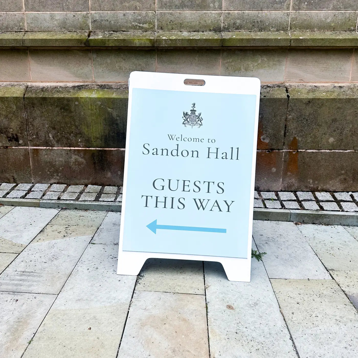 Custom business a board – luxury personalised pavement sign | premium outdoor signage