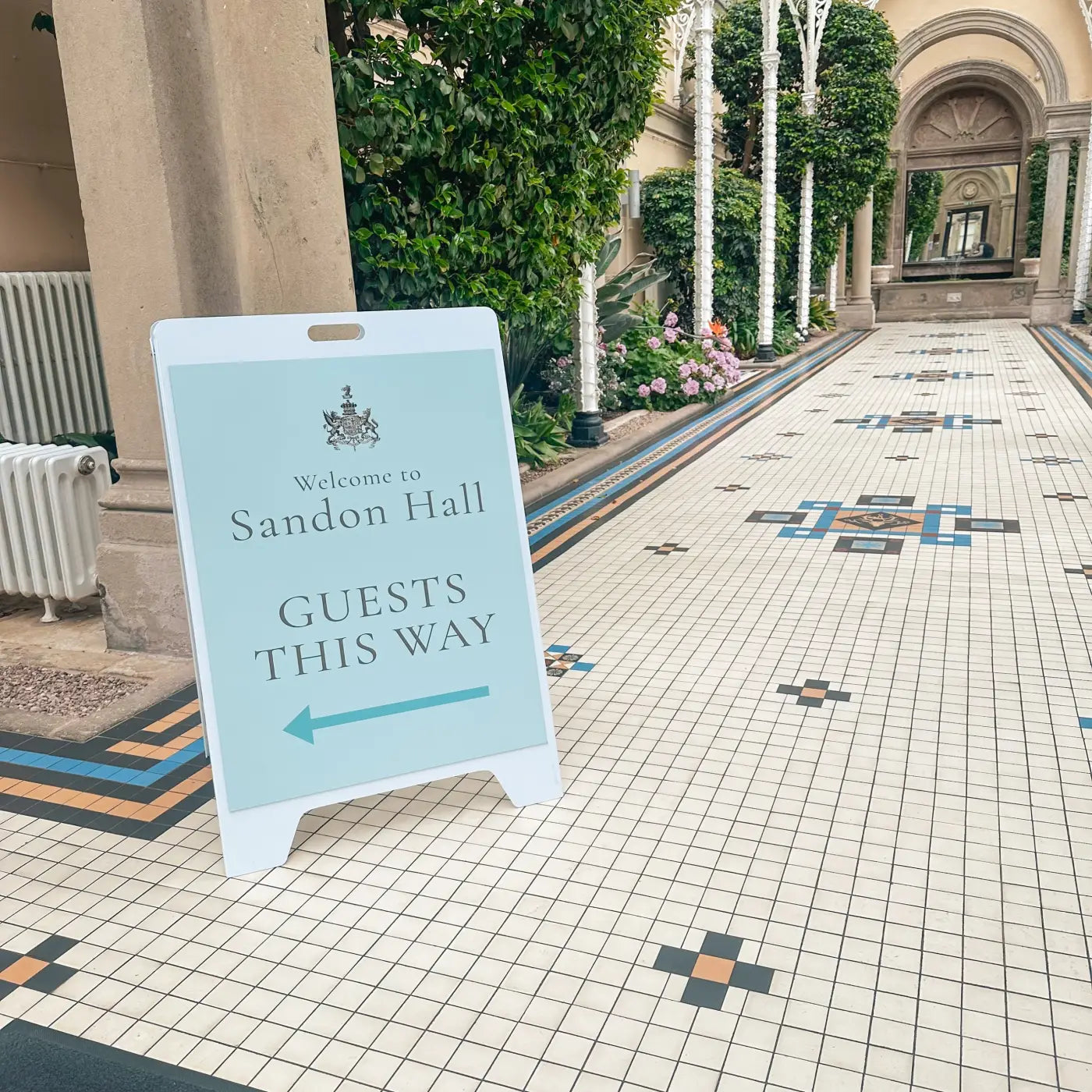 Custom business a board – luxury personalised pavement sign | premium outdoor signage