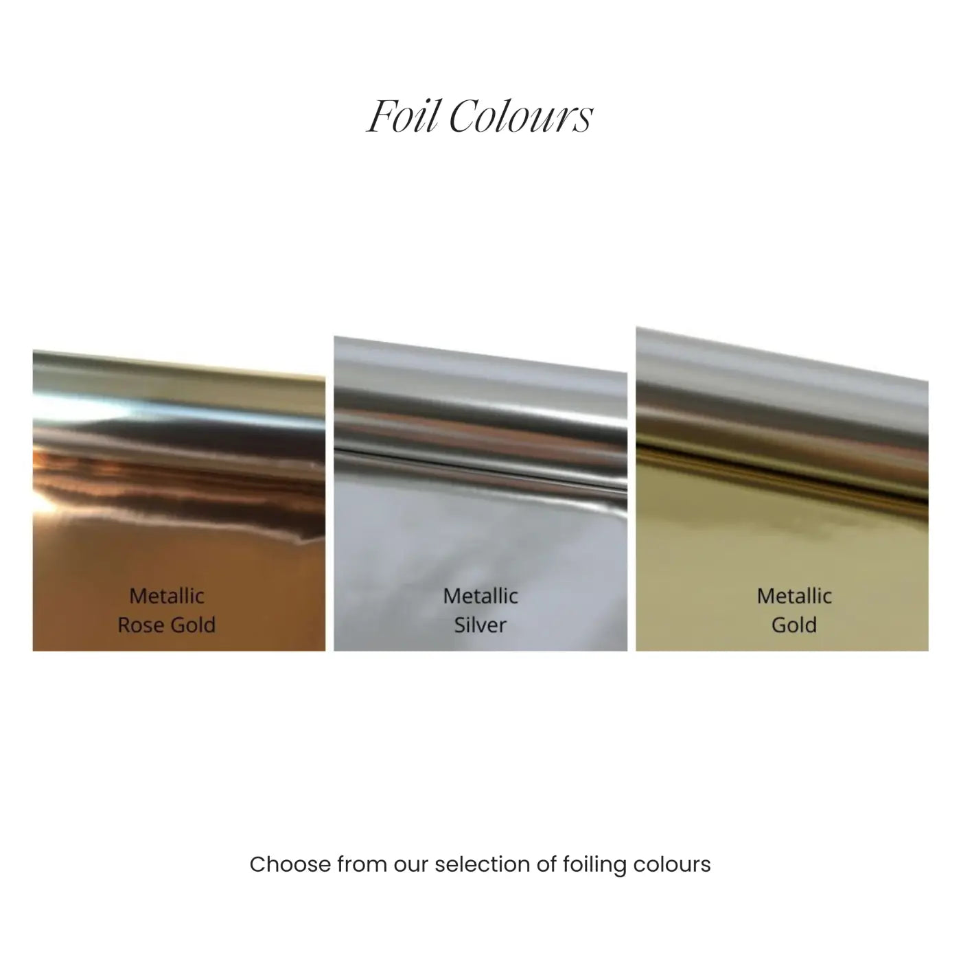 Custom business ribbon – luxury foil printed satin rolls for branding