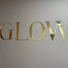 Custom cut letters | luxury shop sign - personalised business acrylic wall logo
