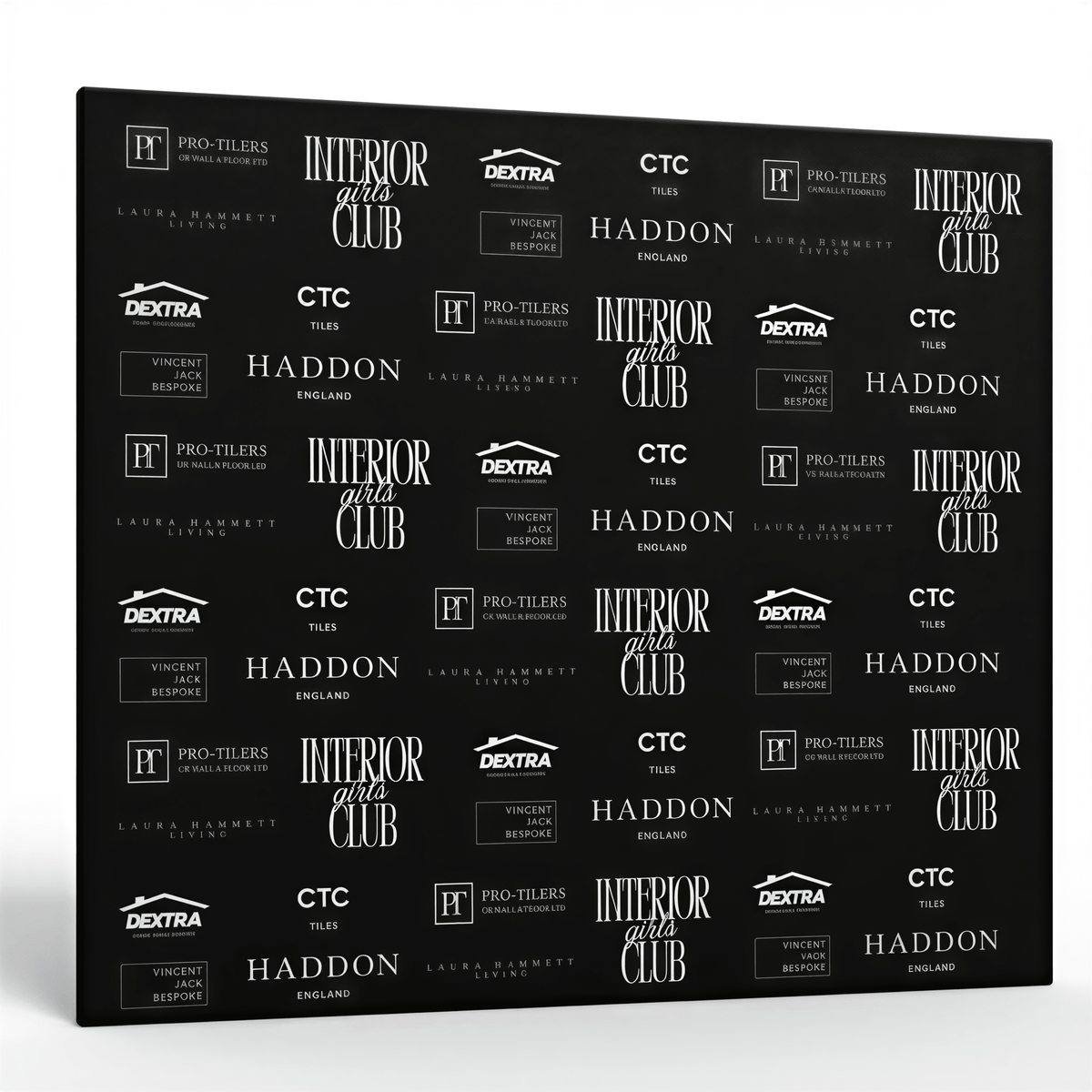 Custom Event Backdrop with custom artwork