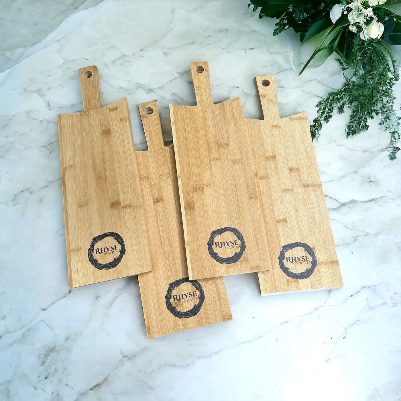 Custom logo cheese board – engraved charcuterie | premium serveware uk