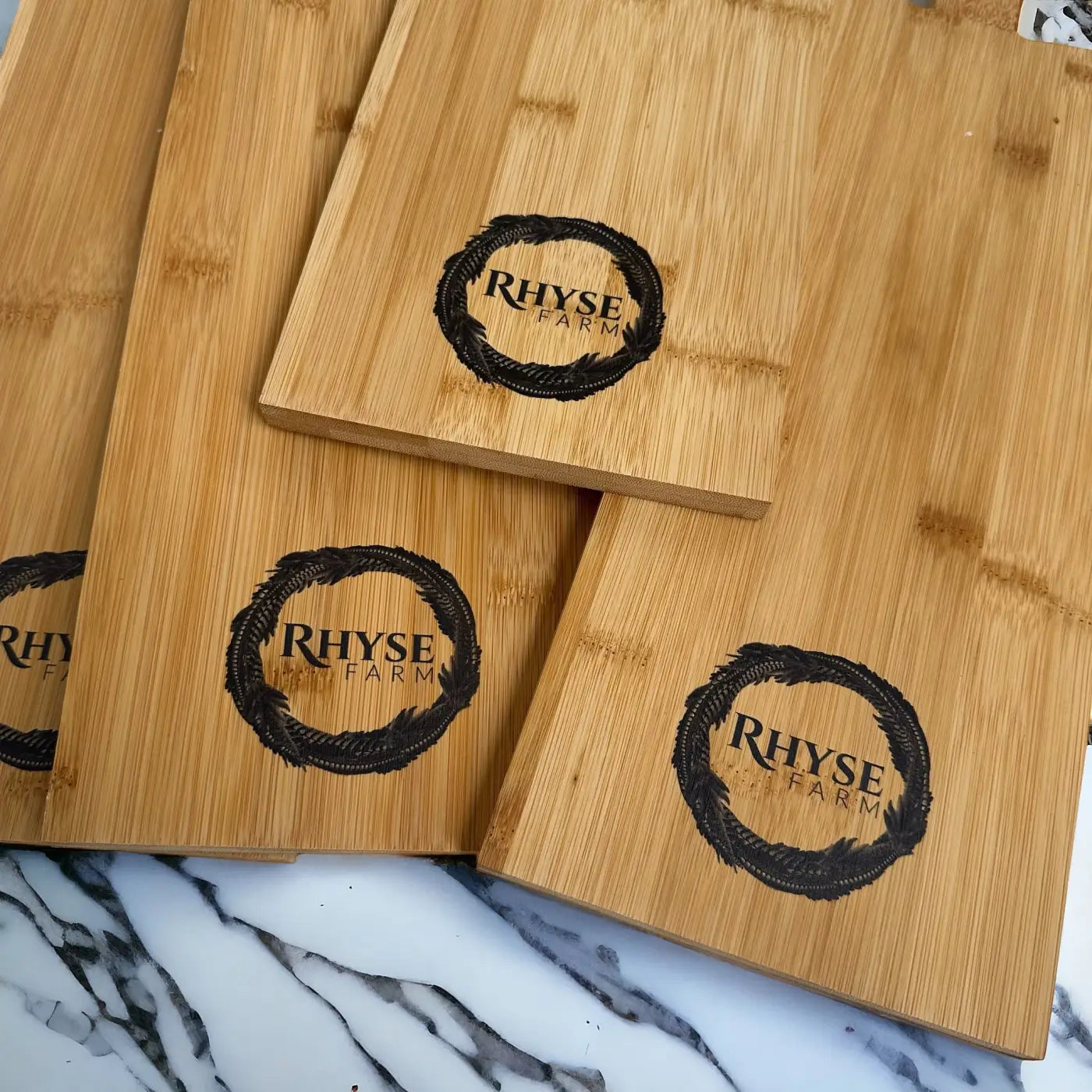 Custom logo cheese board – engraved charcuterie | premium serveware uk