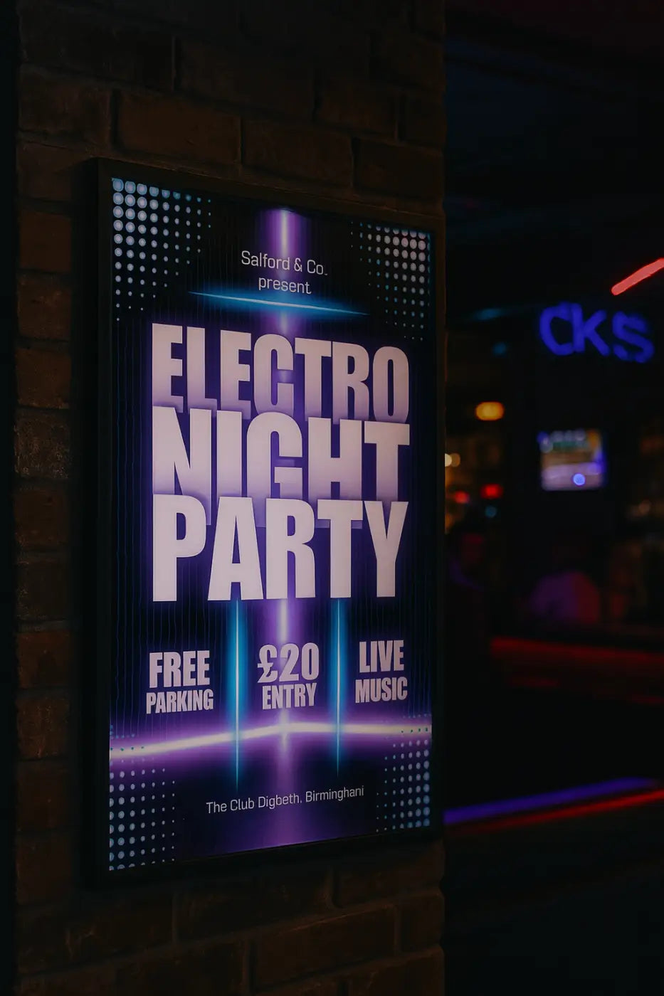 Custom poster printing – luxury print on 200gsm smooth white paper a1 & a2 sizes