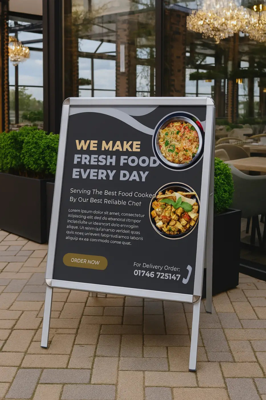Custom poster printing – luxury print on 200gsm smooth white paper a1 & a2 sizes