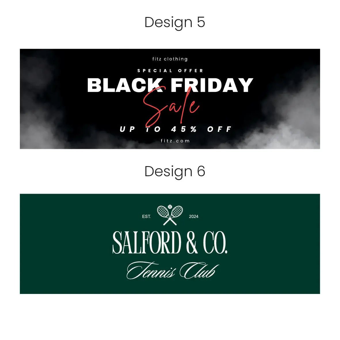 Custom Printed Banners for custom gifts and occasions