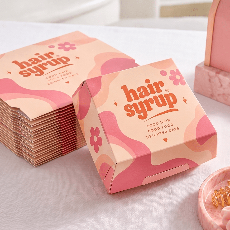 Custom Printed Burger Boxes designed for branded food packaging
