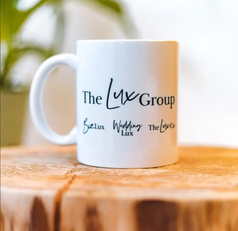 Custom printed business mug – premium ceramic cup | luxury office 11oz