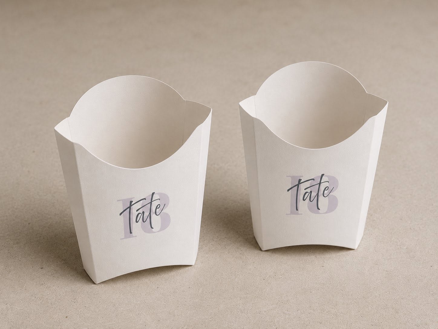 Custom Printed Fries & Chip Boxes for Events