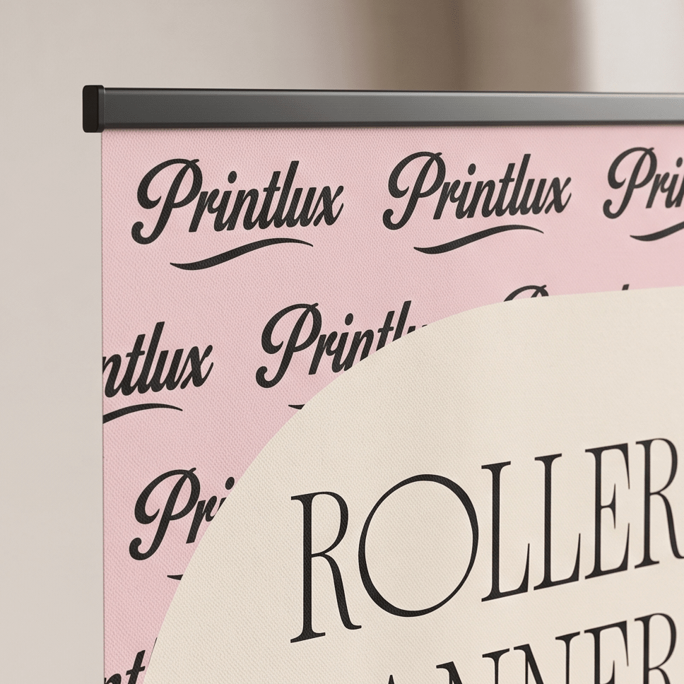 Custom Printed Roller Banner for trade show displays